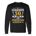 Legende 50 Jahre Zur Perfektion Gereift 50Th Birthday Langarmshirts