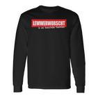 Lewwerworsche Is Es Beschde Gemies Palatine Humour S Langarmshirts