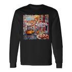 Lisbon Portugal Langarmshirts