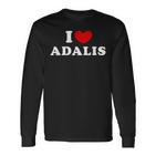 I Love Adalis I Love Adalis Langarmshirts