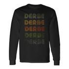 Love Heart Derbe Grungeintage Style Derbe Langarmshirts