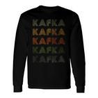 Love Heart Kafka Grungeintage Style Kafka Langarmshirts