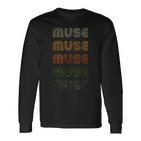 Love Heart Muse Grunge Museintage Langarmshirts