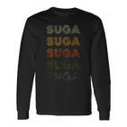 Love Heart Suga Grungeintage Suga Langarmshirts