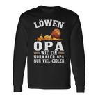 Löwen Opa Wie Ein Normaler Opa Wie Ein Normaler Langarmshirts