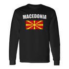 Macedonia I Macedonia Langarmshirts