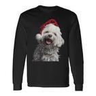 Maltese Christmas Langarmshirts