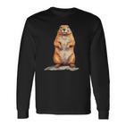 Marmot For A Marmot Lover Marmot Fan Langarmshirts