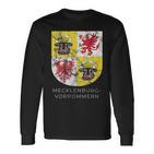 Mecklenburgorpommern German With Crest Langarmshirts