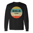 Medellin Colombia Langarmshirts