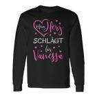 Mein Herz Schlägt Füranessa I Love I Loveanessa Langarmshirts