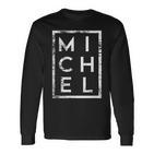 Michel Minimalism Langarmshirts