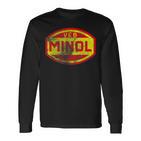 Minol -Eb Folkseigenen Berieb Minol Grunge Effect Langarmshirts