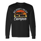 Mir Reichts Ich Geh Campen Camper Camping Langarmshirts