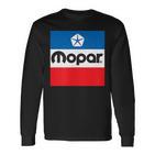 Mopar Retro Flag Logo Langarmshirts