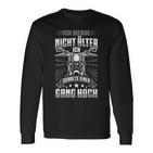 Motorcycle Nicht Älter Einen Gang High Biker Langarmshirts