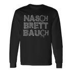 Naschbrett Bauch Für Alle Die Kein Waschbrett Bauch Haben Langarmshirts