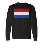 Nederland Football Fans Jersey Netherlands Dutch Lion Football Langarmshirts