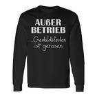 Nicht Geduldsfaden Auser Betrieb Langarmshirts