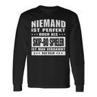 Niemand Ist Perfekt Skip Bo Spieler Langarmshirts