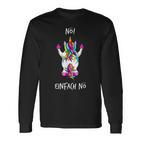 Nö Einfach Nö Unicorn Langarmshirts