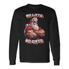 No Lifts No Buff Santa Langarmshirts