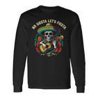 No Siesta Lass Uns Fiesta Cinco De Mayo Mexican Pride Mexico Langarmshirts