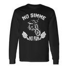 No Simme No Fun Simson Sr50 Langarmshirts