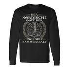 Nordic Mythology Patience Impatience Hammersbald Langarmshirts