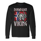 Norwayiking Norway Flag Langarmshirts