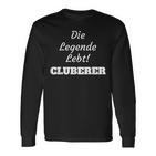 Nuremberg Die Legende Lebt Cluberer Fans Football Red Langarmshirts