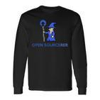 Open Sourcerer Programmer Langarmshirts