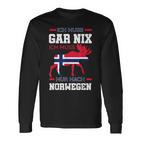 Oslo Ich Muss Gar Nix Ich Muss Nur Nach Norwegi Langarmshirts