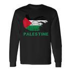 Palestine Flag Palestine Langarmshirts