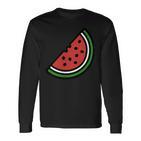 Palestine Watermelon Langarmshirts