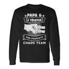 Papa & 2 Töchter Chaosteam Papa 2 Töchter Langarmshirts