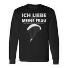 Paragliding Paragleiten Gliding Sail Langarmshirts