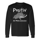 Positiv Auf Müde Getestet Fun Cat Sleep Langarmshirts