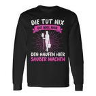 Putzkraft Putzkraft Putzfrau Langarmshirts