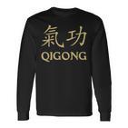 Qi Gong Kleidung Für Yogaübungen Mit Chigong Und Tai Chi Langarmshirts