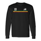 Rastafari Reggae Rasta Lion Of Judah Langarmshirts