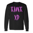 Rawr Emo Xd Scenester Scene Kid Langarmshirts