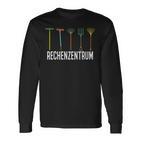 Rechenzentrum Gartenarbeit Landschftsgärtner Horticulture Half Sleeve Langarmshirts