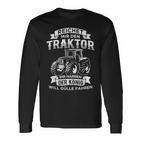 Reichet Mir Den Traktor Ihr Jester Langarmshirts