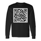 Rick Roll Qr Langarmshirts