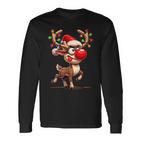 Rindeer Christmas Reindeer Christmas Langarmshirts