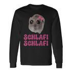 Sad Hamster Schlafi Schlafi Langarmshirts