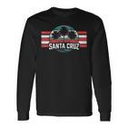 Santa Cruz Ca California Retro 70S 80S Surfer Langarmshirts