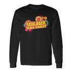 Schlager Was Sonst Schlageroutfit Party Schlagerparty Langarmshirts