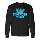 Schlagerprinz Schlager Prince Hammer Music Langarmshirts